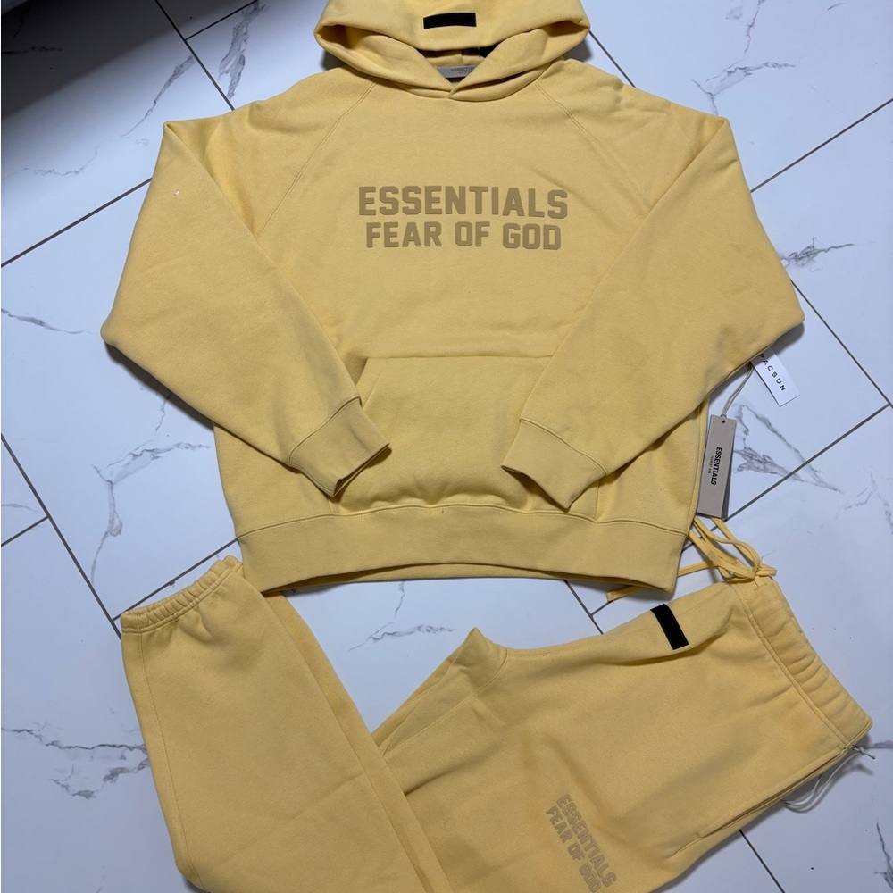 Essentials Fear of God Light Yellow Apparel